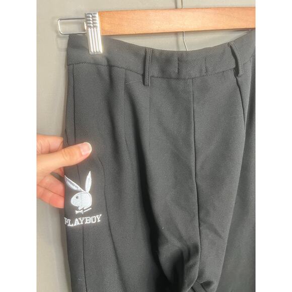 Playboy Pacsun Black Dress Pants Sz XS Work Casual Y2K Comfort Office - Picture 14 of 16